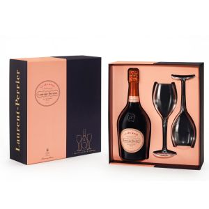 Champagne Cuvée Rosé + 2 copas